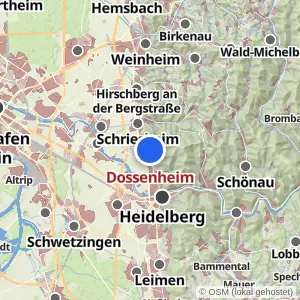 Kartenvorschau Dossenheim