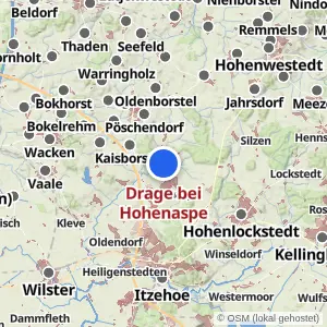 Kartenvorschau Drage bei Hohenaspe