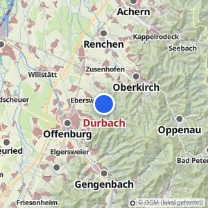 Kartenvorschau Durbach