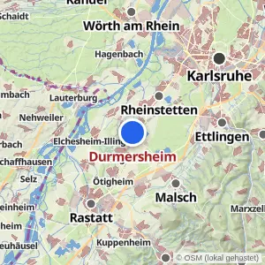 Kartenvorschau Durmersheim