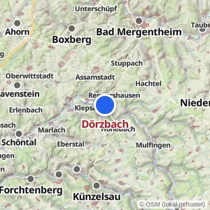Kartenvorschau Dörzbach