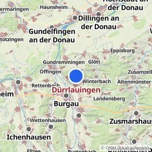 Kartenvorschau Dürrlauingen