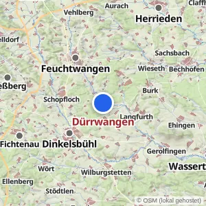Kartenvorschau Dürrwangen