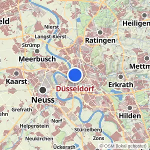Kartenvorschau Düsseldorf