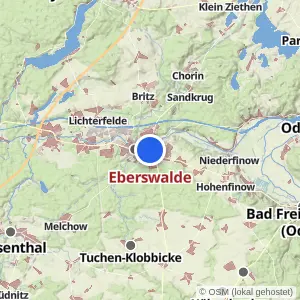 Kartenvorschau Eberswalde