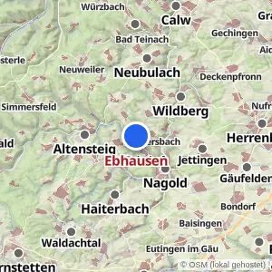 Kartenvorschau Ebhausen