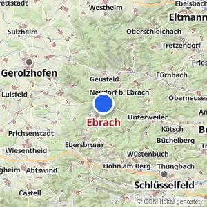 Kartenvorschau Ebrach