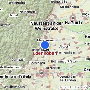Kartenvorschau Edenkoben