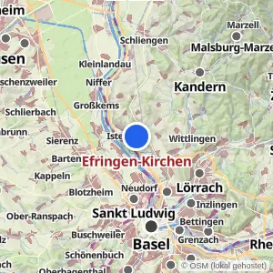 Kartenvorschau Efringen-Kirchen