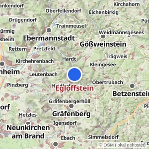 Kartenvorschau Egloffstein