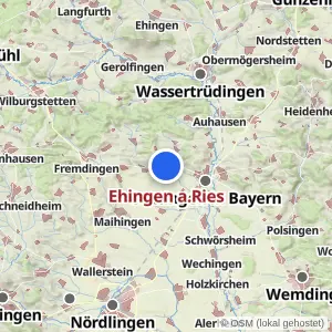 Kartenvorschau Ehingen a.Ries