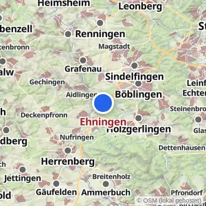 Kartenvorschau Ehningen
