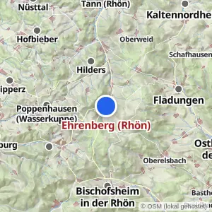 Kartenvorschau Ehrenberg (Rhön)