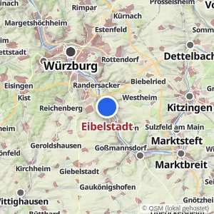 Kartenvorschau Eibelstadt