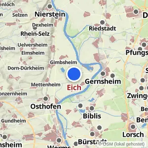 Kartenvorschau Eich