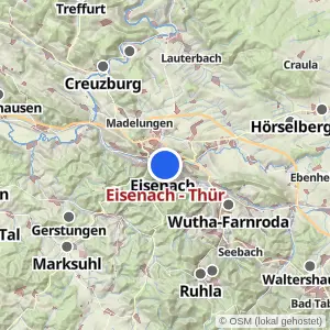 Kartenvorschau Eisenach - Thür