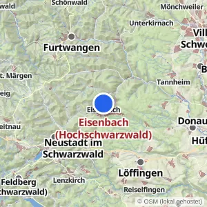 Kartenvorschau Eisenbach (Hochschwarzwald)