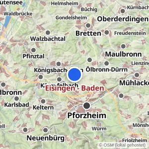 Kartenvorschau Eisingen - Baden