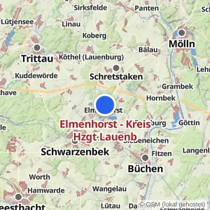 Kartenvorschau Elmenhorst - Kreis Hzgt Lauenb