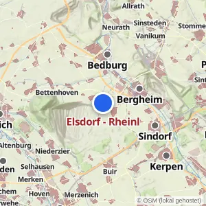 Kartenvorschau Elsdorf - Rheinl