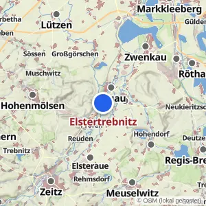 Kartenvorschau Elstertrebnitz