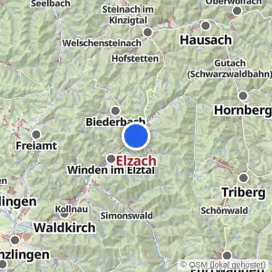 Kartenvorschau Elzach