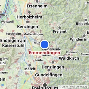 Kartenvorschau Emmendingen