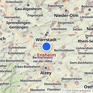 Kartenvorschau Ensheim