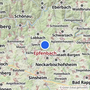 Kartenvorschau Epfenbach