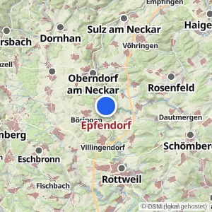 Kartenvorschau Epfendorf