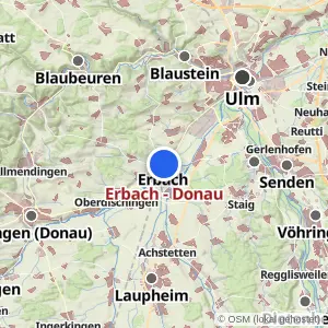 Kartenvorschau Erbach - Donau