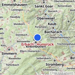 Kartenvorschau Erbach - Hunsrück