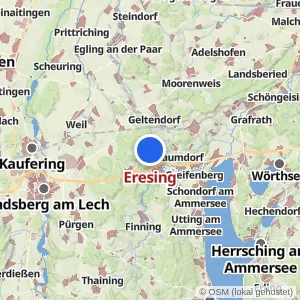 Kartenvorschau Eresing