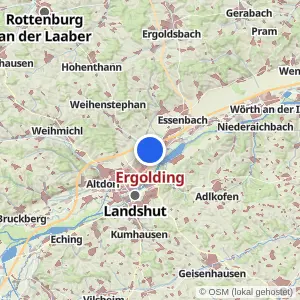 Kartenvorschau Ergolding