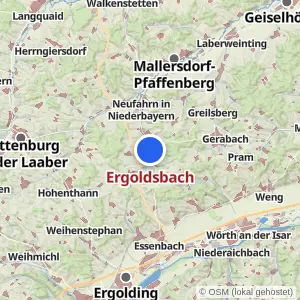 Kartenvorschau Ergoldsbach