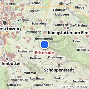 Kartenvorschau Erkerode