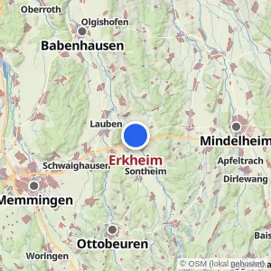 Kartenvorschau Erkheim