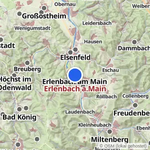 Kartenvorschau Erlenbach a.Main