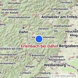 Kartenvorschau Erlenbach bei Dahn