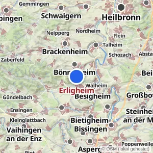 Kartenvorschau Erligheim