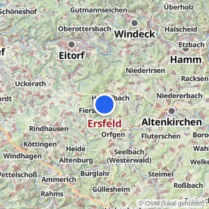 Kartenvorschau Ersfeld