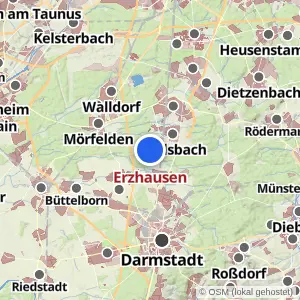 Kartenvorschau Erzhausen