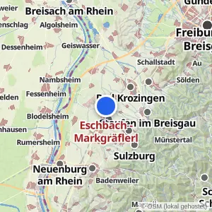 Kartenvorschau Eschbach - Markgräflerl