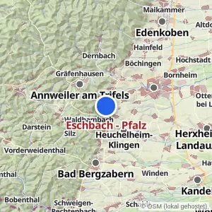 Kartenvorschau Eschbach - Pfalz
