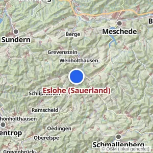 Kartenvorschau Eslohe (Sauerland)