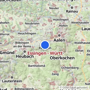 Kartenvorschau Essingen - Württ