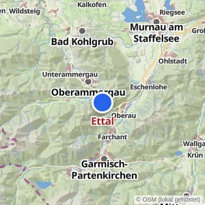 Kartenvorschau Ettal