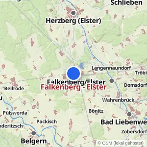 Kartenvorschau Falkenberg - Elster