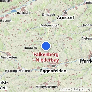Kartenvorschau Falkenberg - Niederbay