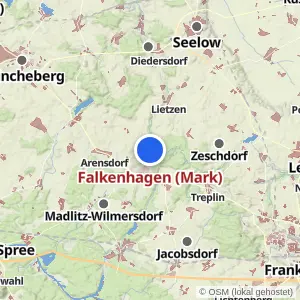 Kartenvorschau Falkenhagen (Mark)